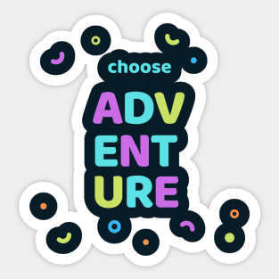 Choose Adventure! Sticker